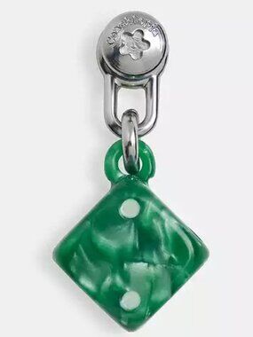 Coach Coachtopia Dice Bag Charm With Screwback - CBU98
